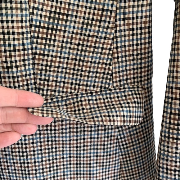 Loft Plaid Tailored Blazer - Picture 4 of 7